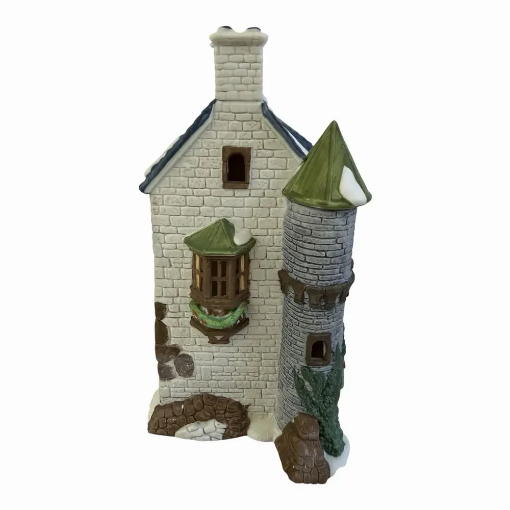 VTG 1988 Dept 56 ORIGINAL “The Wool Shop” Dickens Village #59242 Hand Painted